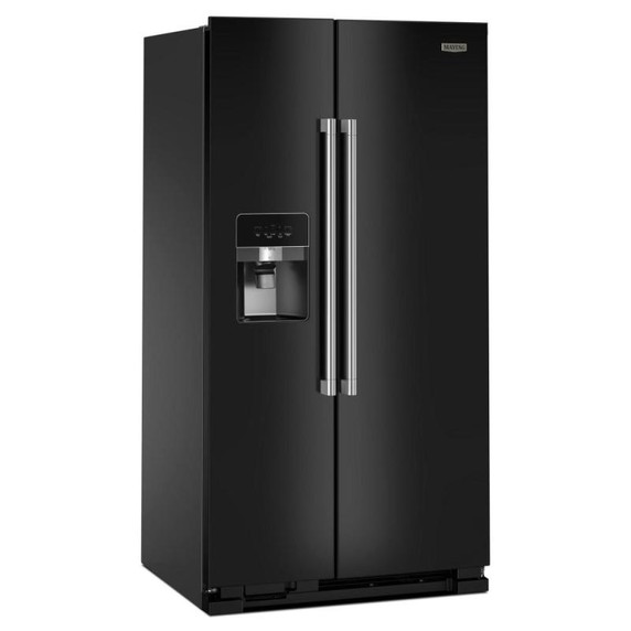 Maytag® 36-Inch Wide Side-by-Side Refrigerator - 25 Cu. Ft. MRSF4036PB