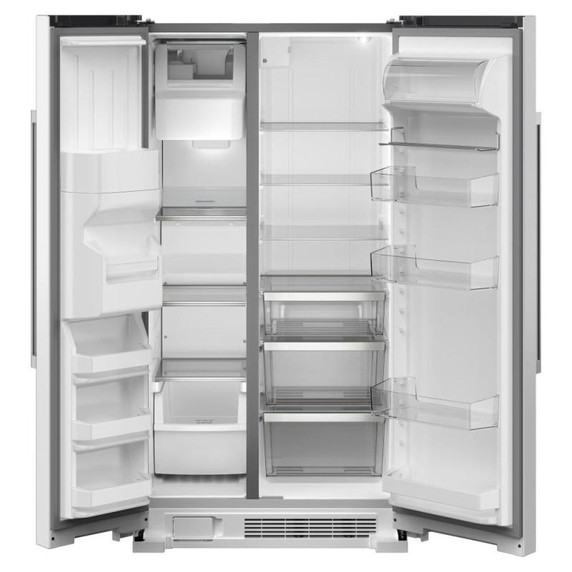 Maytag® 36-Inch Wide Side-by-Side Refrigerator - 25 Cu. Ft. MRSF4036PW