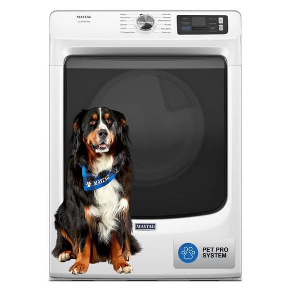 Maytag® Smart Pet Pro Front Load Electric Dryer - 7.4 CU. FT. YMED7020RW