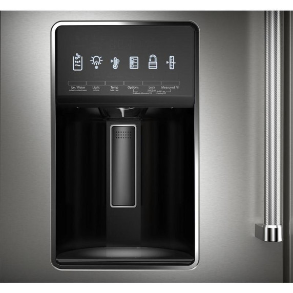 Kitchenaid® 26.2 Cu. Ft. Multi-Door French Door Refrigerator with Platinum Interior KRMF536RPS