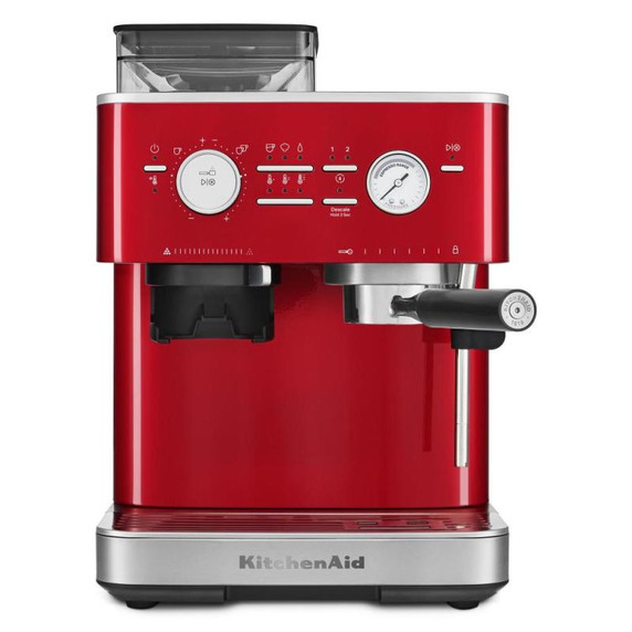 Kitchenaid® Semi Automatic Espresso Machine with Burr Grinder KES6551CA