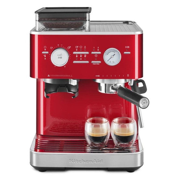 KitchenAid.ca Exclusive Colour - Semi Automatic Espresso Machine with Burr Grinder KES6551CA