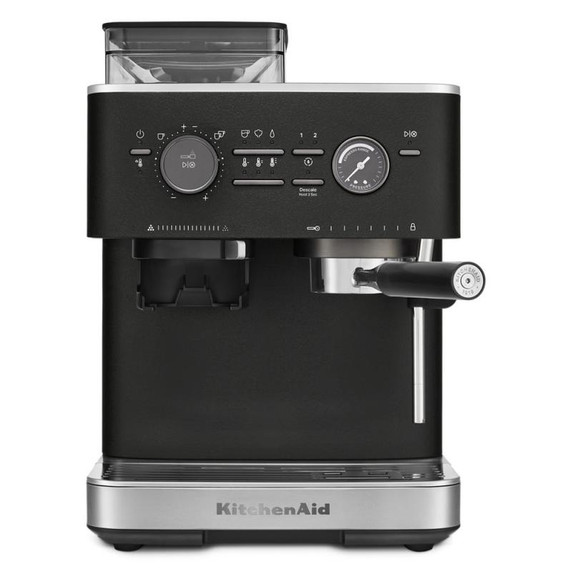 KitchenAid.ca Exclusive Colour - Semi Automatic Espresso Machine with Burr Grinder KES6551BK