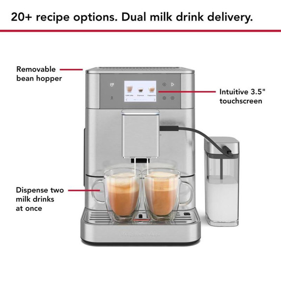 Kitchenaid® Fully Automatic Espresso Machine KF7 KES8557SX