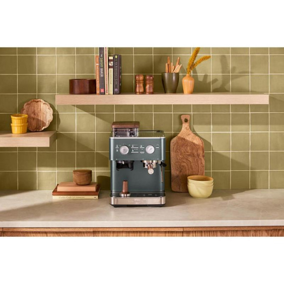 Kitchenaid® Semi Automatic Espresso Machine with Burr Grinder KES6551JP