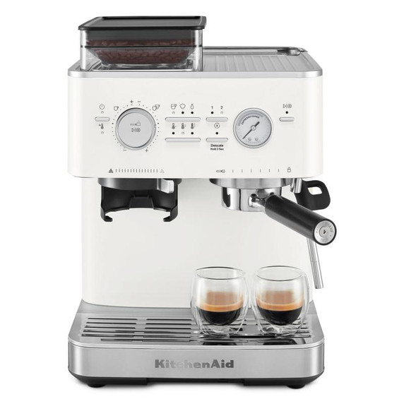 Kitchenaid® Semi Automatic Espresso Machine with Burr Grinder KES6551PL