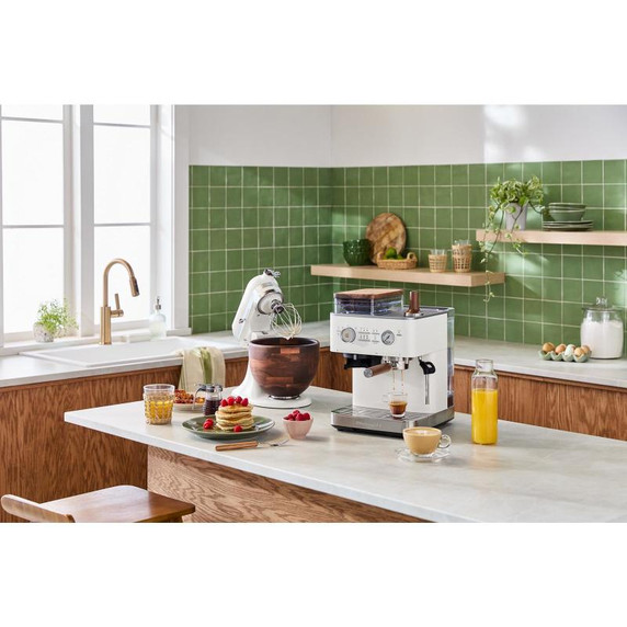 Kitchenaid® Semi Automatic Espresso Machine with Burr Grinder KES6551PL