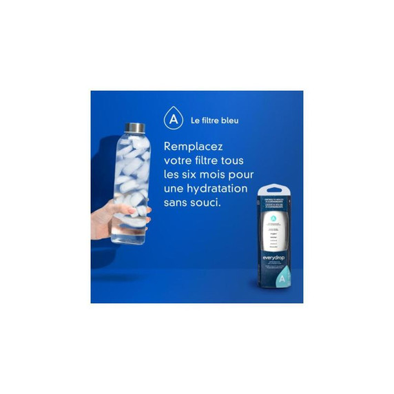 everydrop® Refrigerator Water Filter A - EDRARXD1B (Pack of 1) EDRARXD1B