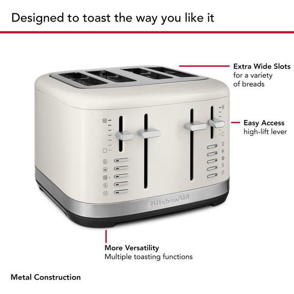 Kitchenaid® 4 Slice Toaster KMT4109PL