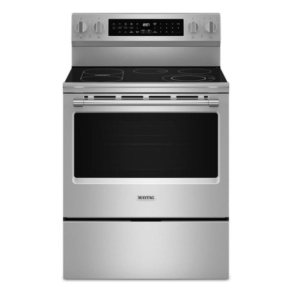 Maytag® 30-Inch True Convection Electric Range With Grill Mode - 5.3 Cu. Ft. YMFES8030RZ