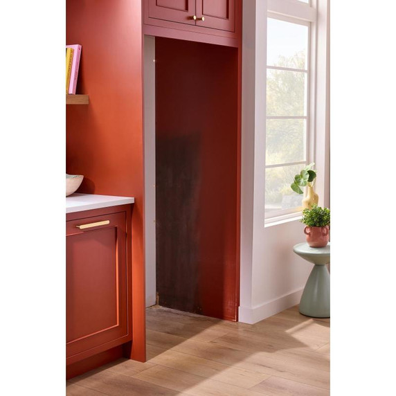 Kitchenaid® 20 cu. ft. 36-Inch Width Counter-Depth French Door Refrigerator with Interior Dispense KRFC136RWH Kitchenaid® 20 cu. ft. 36-Inch Width Counter-Depth French Door Refrigerator with Interior Dispense KRFC136RWH