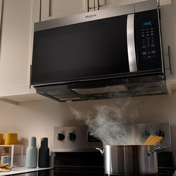 Whirlpool® 30’ W 1.7 cu. ft Over the range Microwave with 900-Watts Cooking Power YWMMS3130RZ
