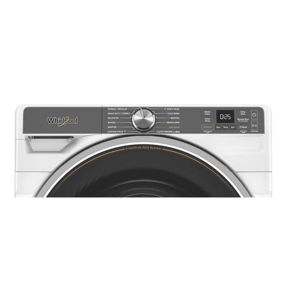 Whirlpool® 5.8 cu. ft. Smart Front Load ENERGY STAR® Certified Washer with FreshFlow™ Vent System and AI Intelligent Wash WFW6720RW