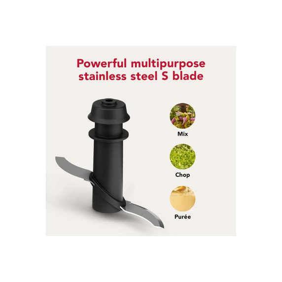 KitchenAid Go™ Cordless Top Down Chopper - battery sold separately KTCR350BM