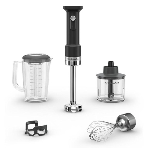 KitchenAid Go™ Cordless Hand Blender with Accessories - battery sold separately KHBRV05BM KitchenAid Go™ Cordless Hand Blender with Accessories - battery sold separately KHBRV05BM