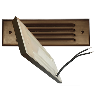 Islander Large Louvered FlatPanel Step Light