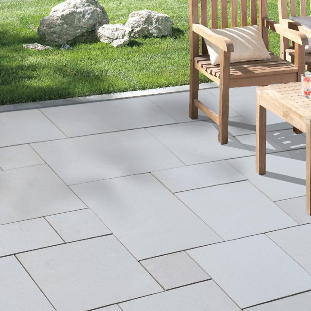 Natural Stone Pavers Exotic Collection Imperial White