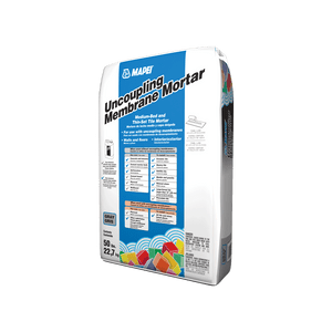 Uncoupling Membrane Mortar