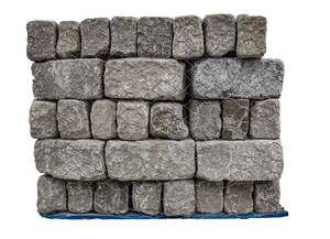 Indian Limestone Tumbled Edging 6" X 5" X Random