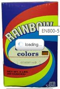 EN800-5 Rainbow Limeproof Red Color-5 Lb. Sold in Boxes of 6 Only