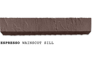 Product Color: Espresso Wainscot Sill Product Color: Espresso Wainscot Sill
