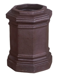 Small Prescott Salt Glazed Clay Chimney Pot Small Prescott Salt Glazed Clay Chimney Pot