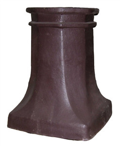 Jumbo Halifax Salt Glazed Clay Chimney Pot Jumbo Halifax Salt Glazed Clay Chimney Pot