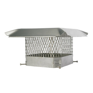 Draft King Single Flue Chimney Cap | Stainless Steel | Bolt-On | For Us Draft King Single Flue Chimney Cap | Stainless Steel | Bolt-On | For Us