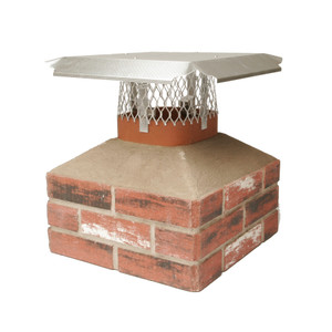 Duro-Shield Single Flue Chimney Cap | Aluminum | Multi-Fit Duro-Shield Single Flue Chimney Cap | Aluminum | Multi-Fit