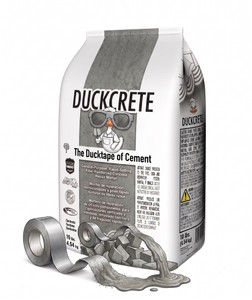duckcrete on steps