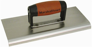 MT160SSD Marshalltown 6 x 4 SS Edger-Straight Ends-1/8" Radius, 1/4" Lip-DuraSoft® Handle MT160SSD Marshalltown 6 x 4 SS Edger-Straight Ends-1/8" Radius, 1/4" Lip-DuraSoft® Handle