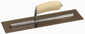 MTMXS13GSD Marshalltown 13 X 5" Golden Stainless Steel Finishing Trowel with DuraSoft® Handle MTMXS13GSD Marshalltown 13 X 5" Golden Stainless Steel Finishing Trowel with DuraSoft® Handle