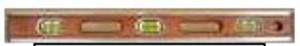 PLMMI72 Port Austin 72" Mahogany I-Beam Level