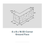 Product Unit 4 x 8 x 16 Ell Corner Ground Face