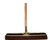 BB2154 23" Medium/Black Broom with 60” Wood Handle