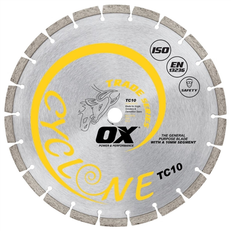 OXTC10-4.5 OX 4.5" Trade/Gen Purpose Diamond Blade