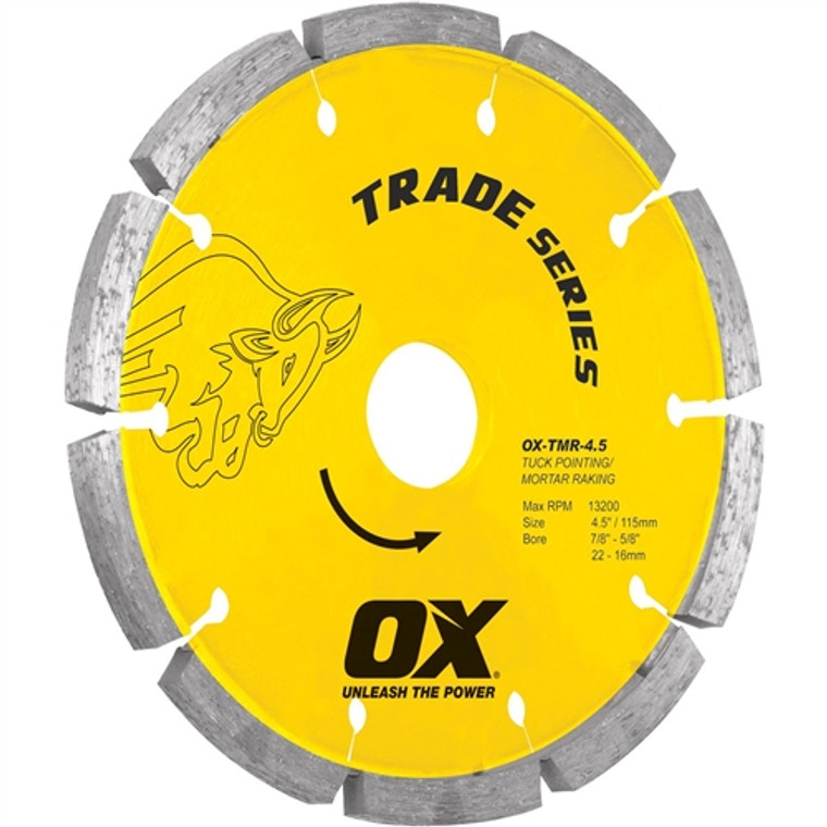 OXTMR-4.5 OX 4.5" Trade Tuck Point Diamond Blade