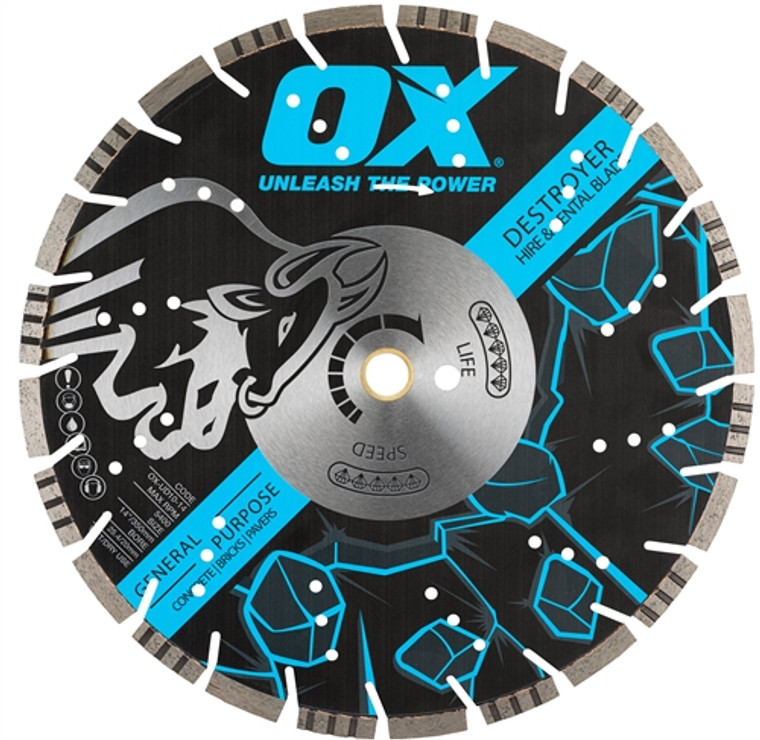 OXUDH10-14 OX ULTIMATE 14" MULTI-CUT BLADE