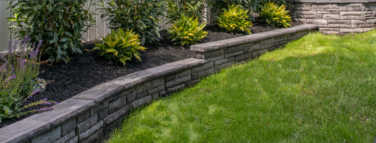 Cast Stone Garden Wall