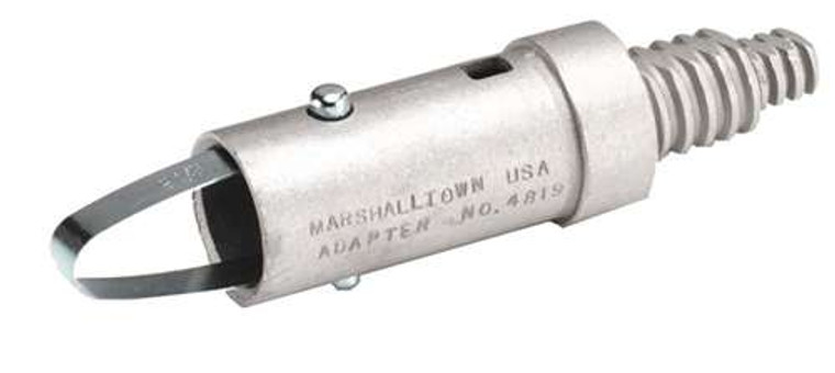 MT4819 Marshalltown Push Button to Male Threaded End Adapter