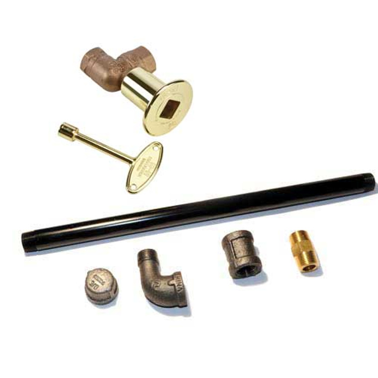 Indoor Fireplace log Lighter Valve Kits