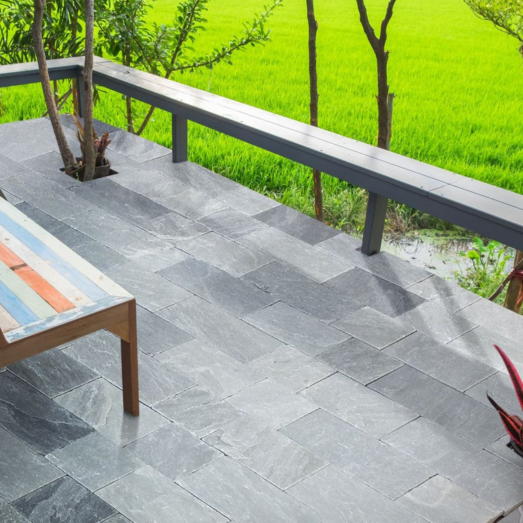 Natural Stone Pavers - Castle Grey