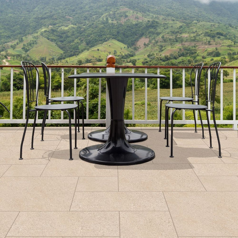 CeraPave Porcelain Paving - Cappuccino Beige