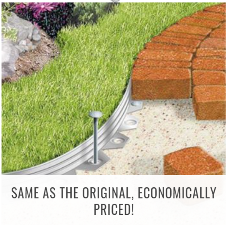 The Economy L-Shaped Paver Edging