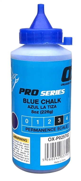 OXP025702 OX 8 OZ BLUE CHALK REEL POWDER