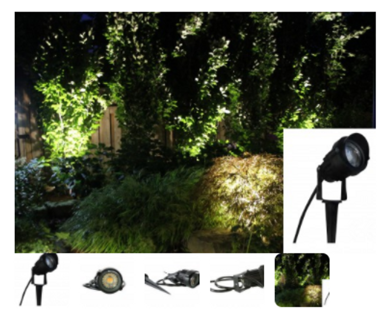Outdoor Led Garden Spotlight/Uplight Including Stake – 6W - #EZUL6