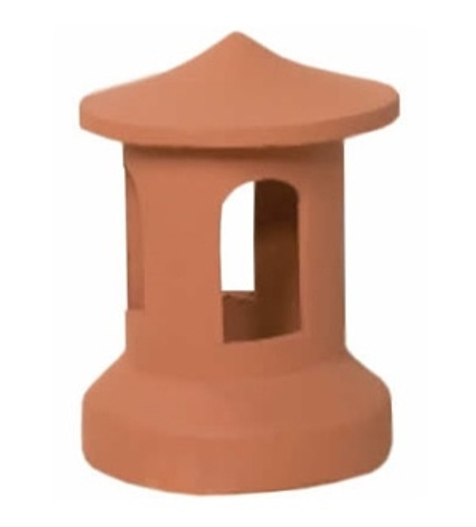 Bird Cage Clay Chimney Pot