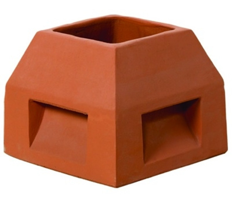 Mansard Small Clay Chimney Pot