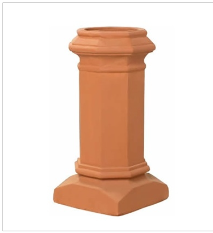 Baron Clay Chimney Pot