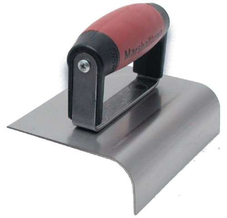 MT4268D Marshalltown 6 x 4 Stainless OS Curb Tool with DuraSoft® Handle